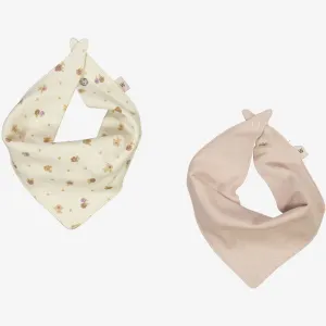 2 Bib Eden | Baby - chalk flowers