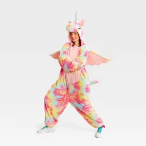 Adult Halloween Costume Jumpsuit Unicorn XL - Hyde & EEK! Boutique: Fairytale Storybook Look, Zipper Closure