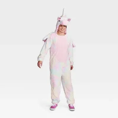 Adult Plush Unicorn Halloween Costume Jumpsuit S - Hyde & EEK! Boutique