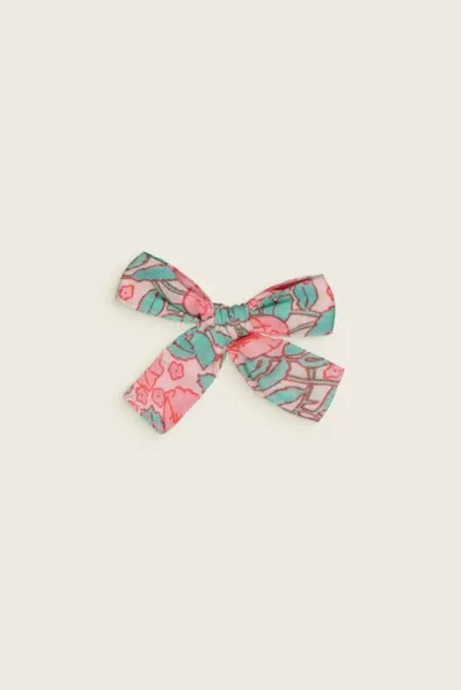 Bachaa Floral Hair Bow Clip for Girls