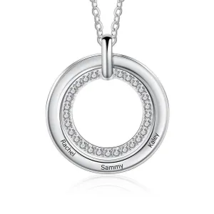 Beautiful Zirconia Inlaid Necklace for Women