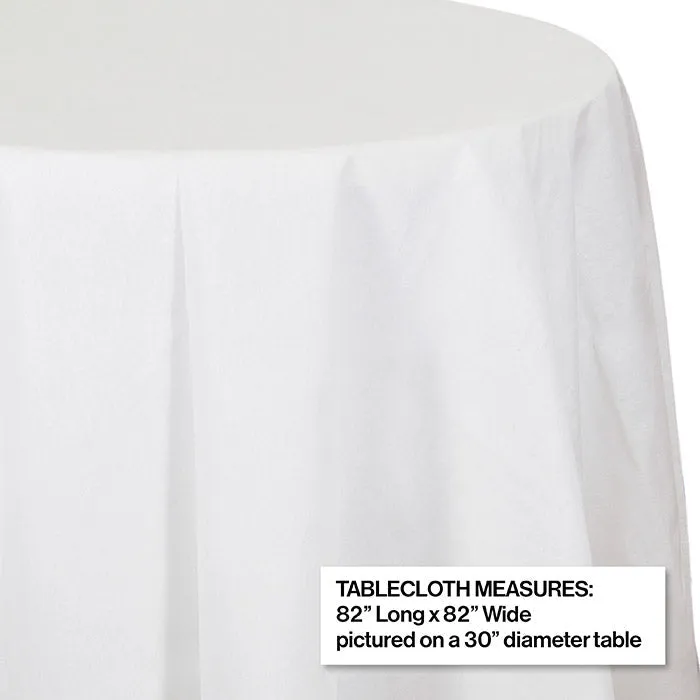 Bulk White Better than Linen Round (12 per Case)