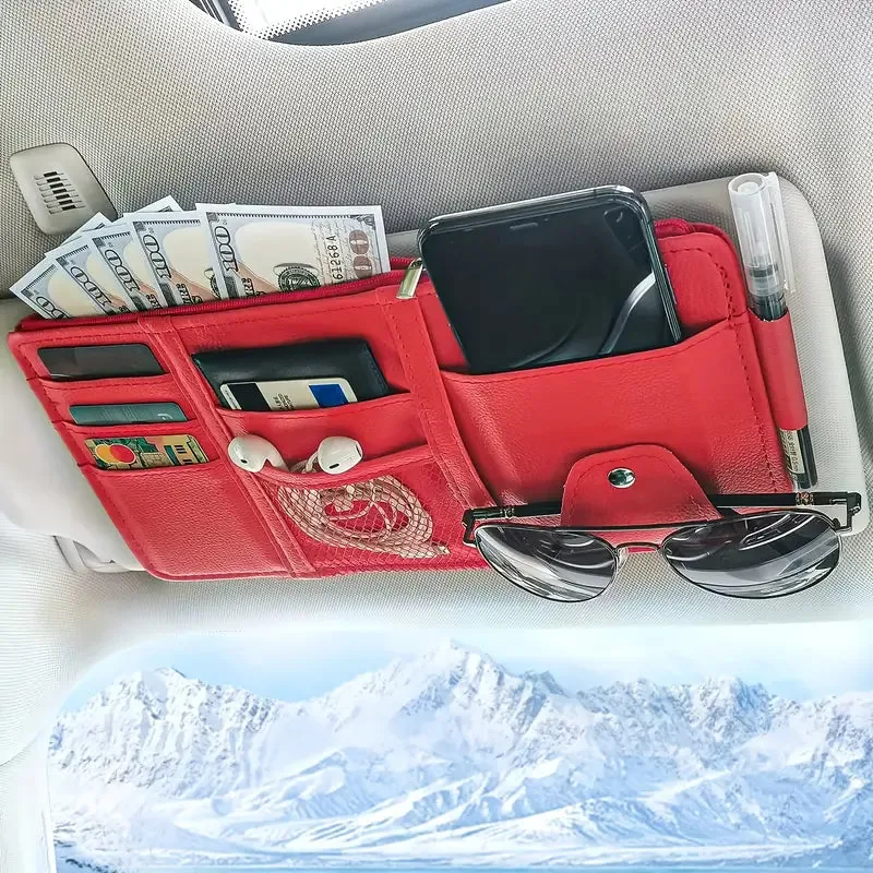 Car Sun Visor Organizer