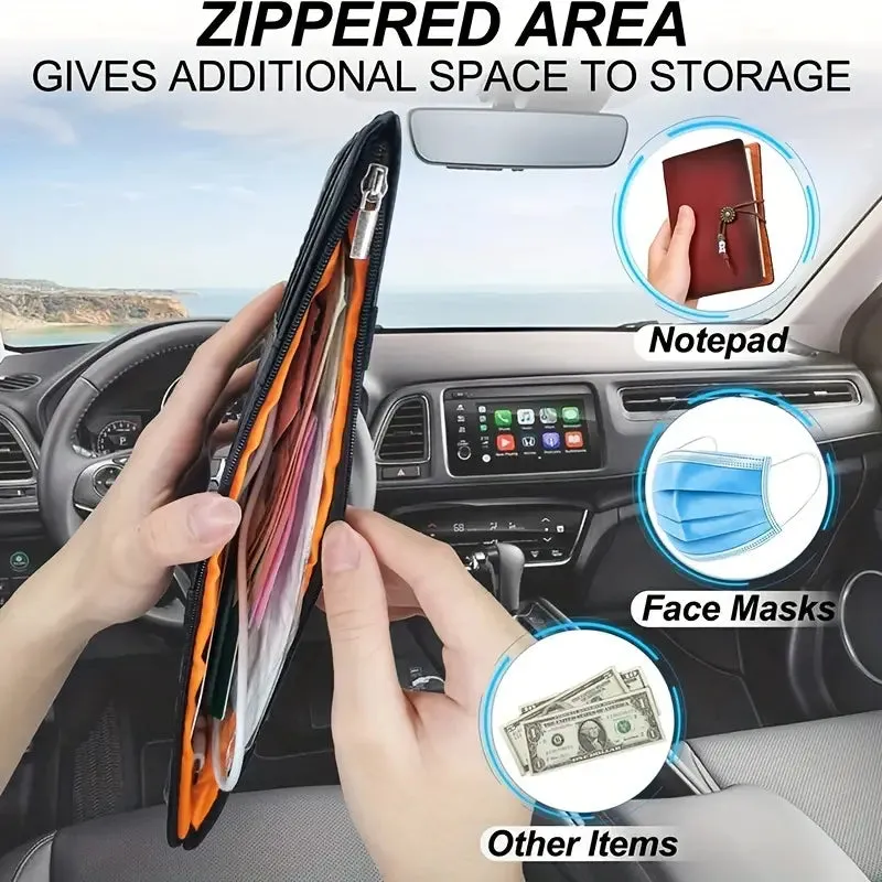 Car Sun Visor Organizer