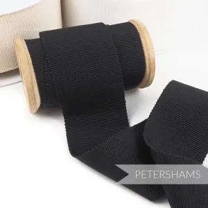 Cotton 45mm Millinery Petersham Hat Ribbon