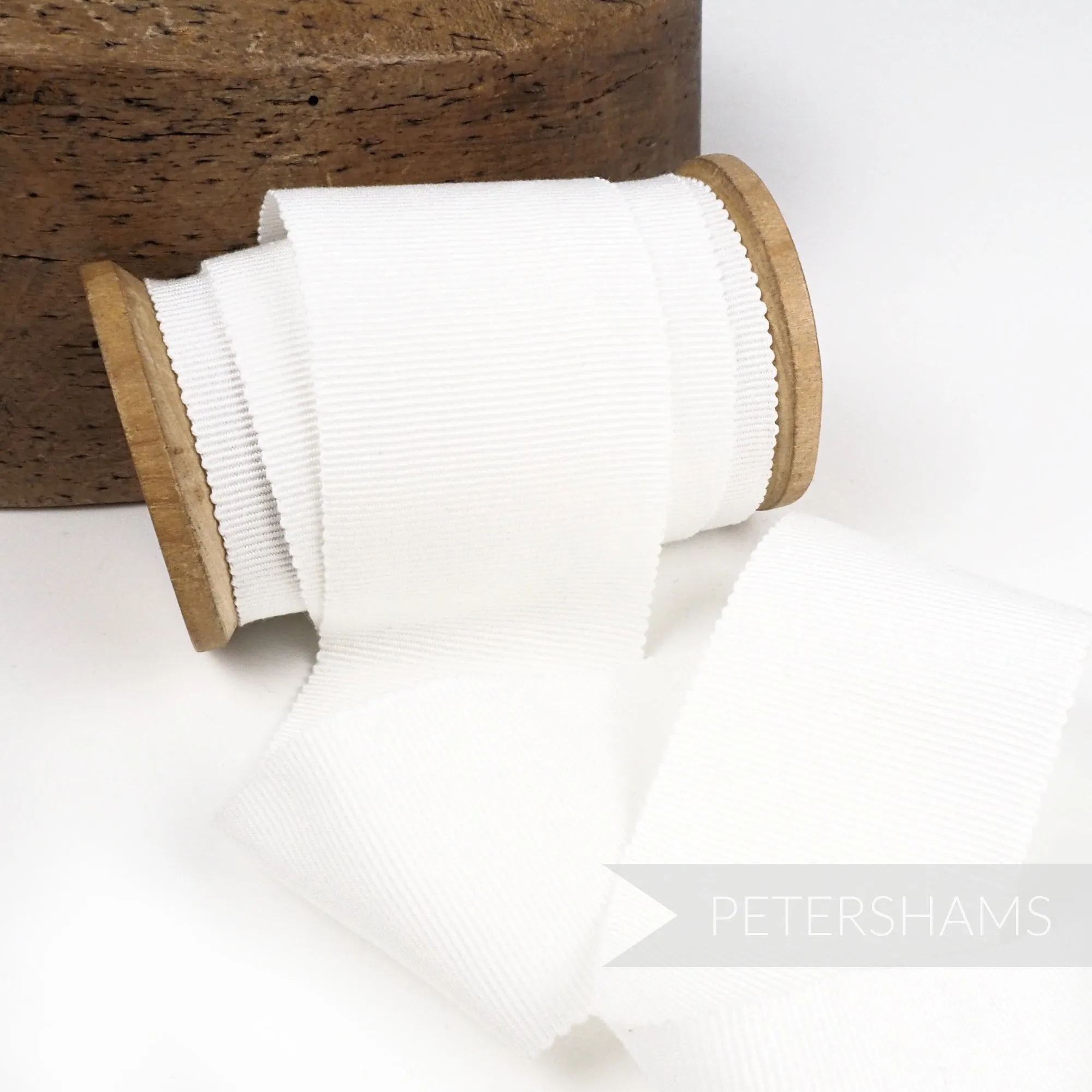 Cotton 45mm Millinery Petersham Hat Ribbon