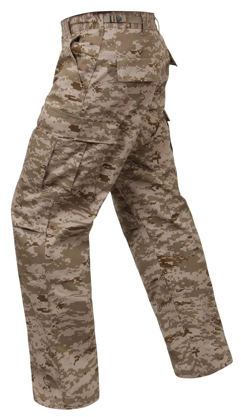 Digital Camo Tactical BDU Pants