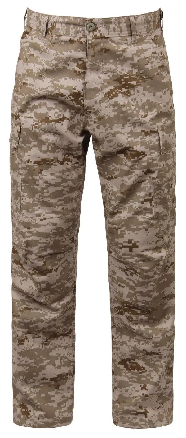 Digital Camo Tactical BDU Pants