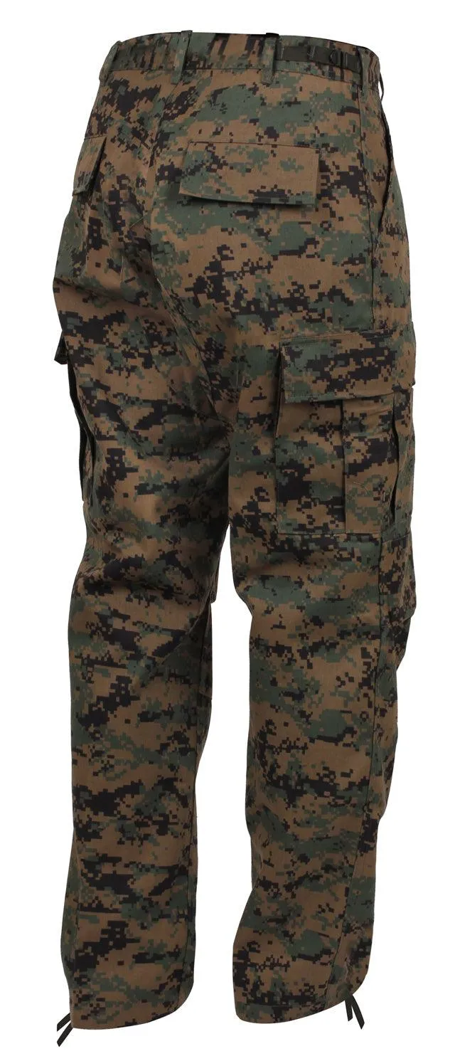 Digital Camo Tactical BDU Pants