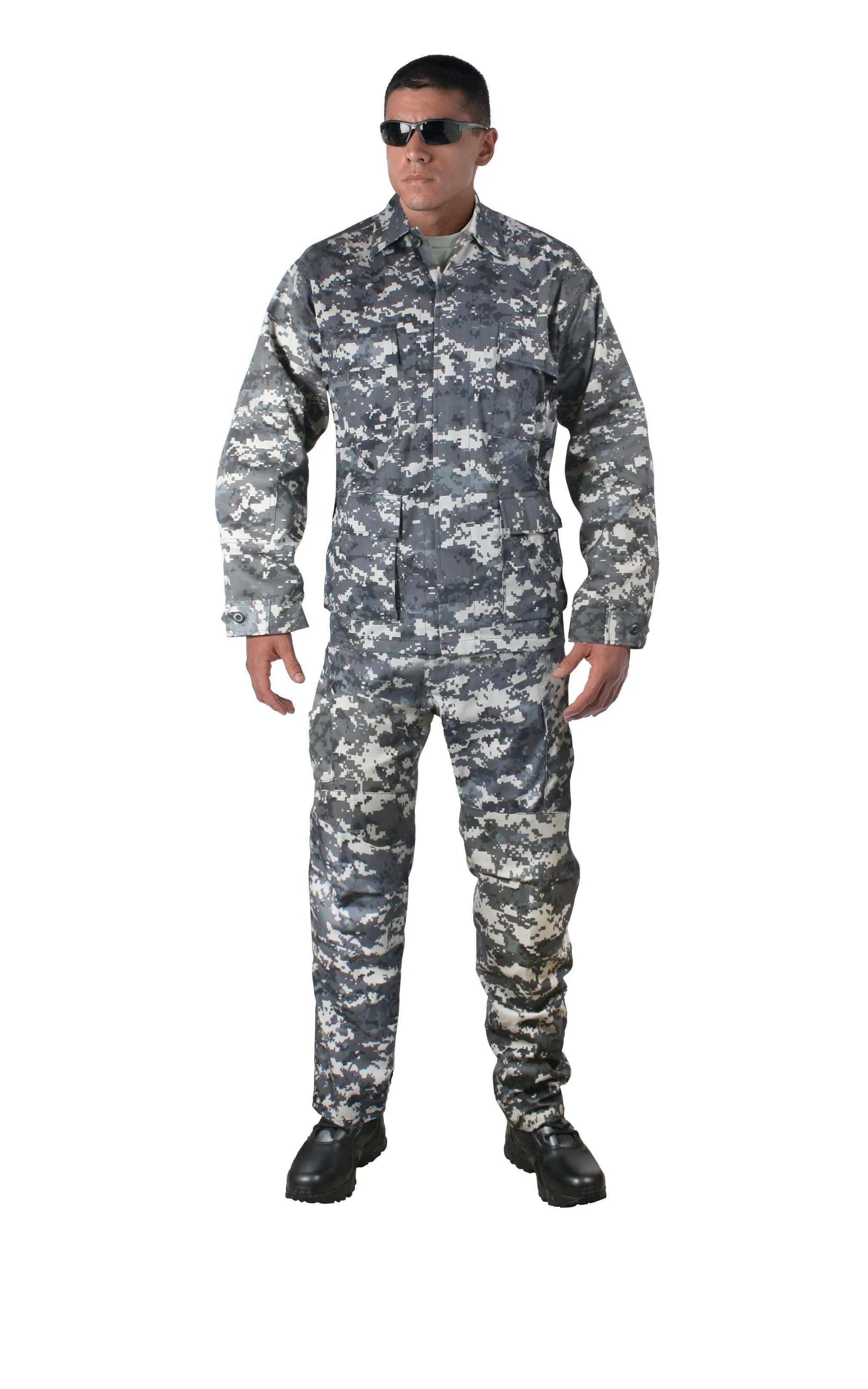 Digital Camo Tactical BDU Pants