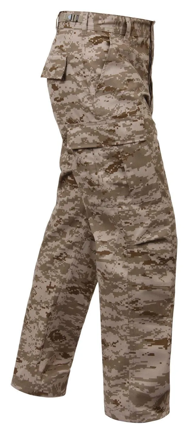 Digital Camo Tactical BDU Pants