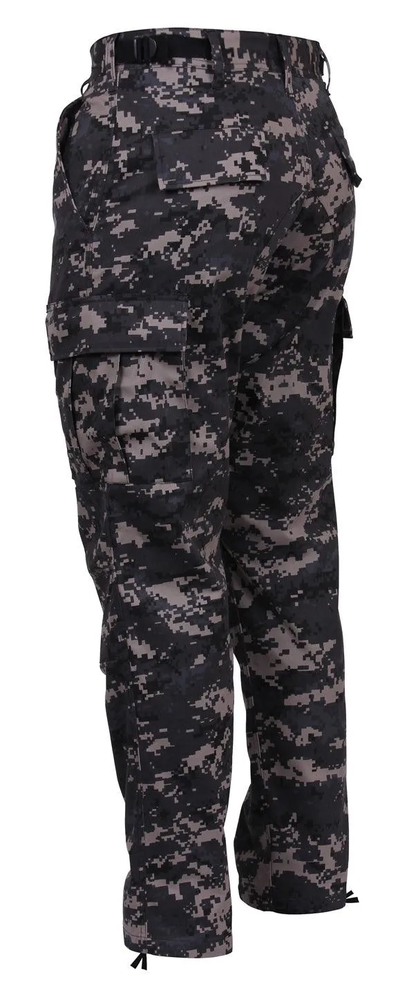 Digital Camo Tactical BDU Pants