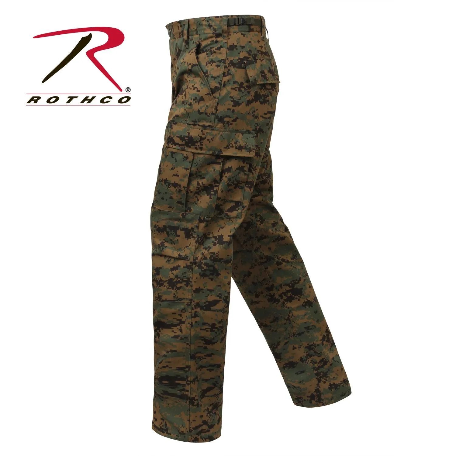 Digital Camo Tactical BDU Pants