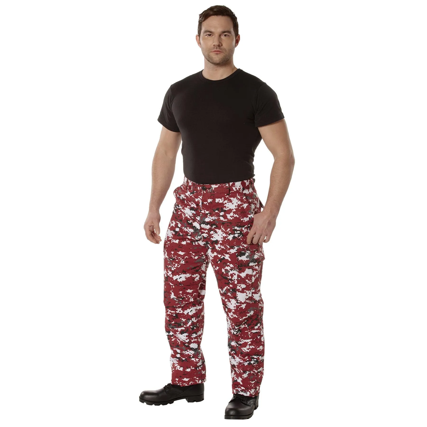 Digital Camo Tactical BDU Pants