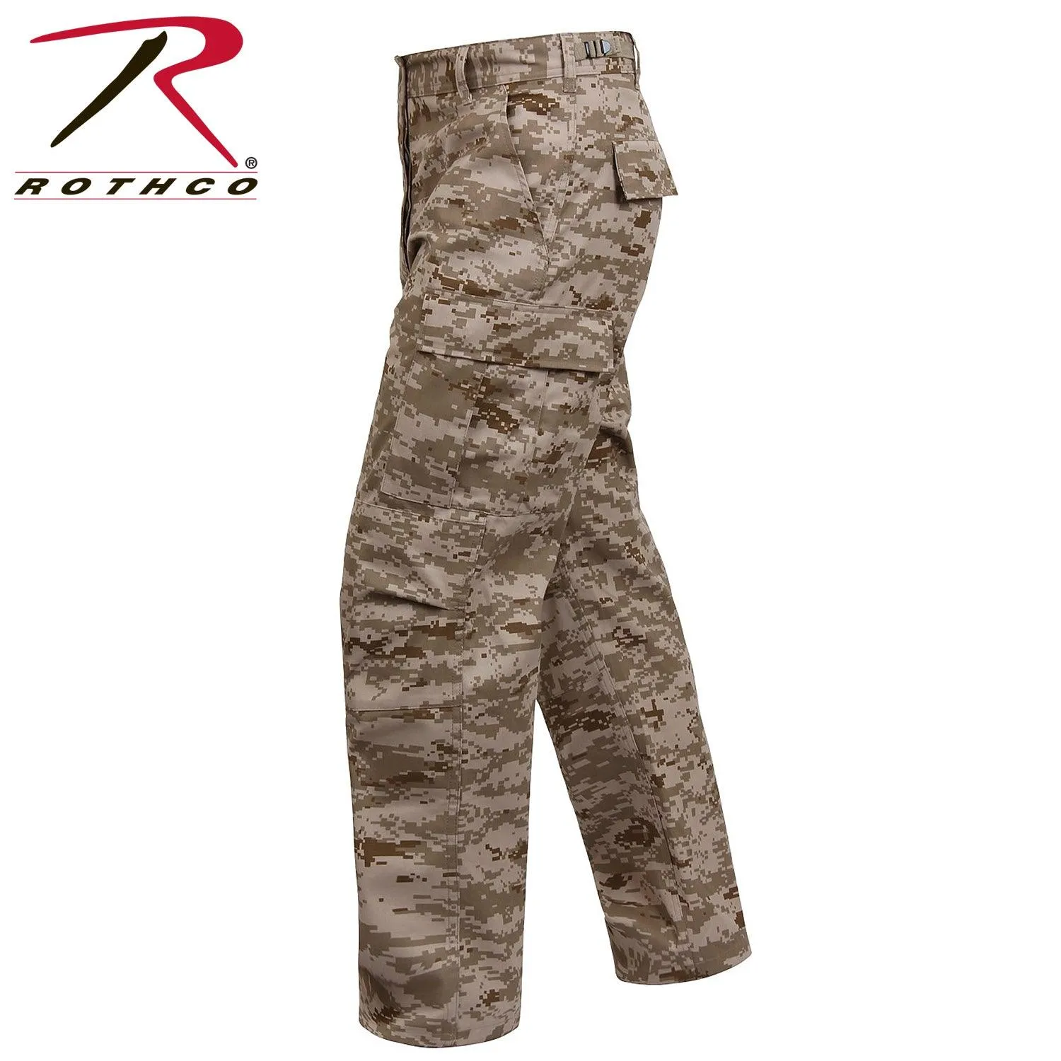 Digital Camo Tactical BDU Pants