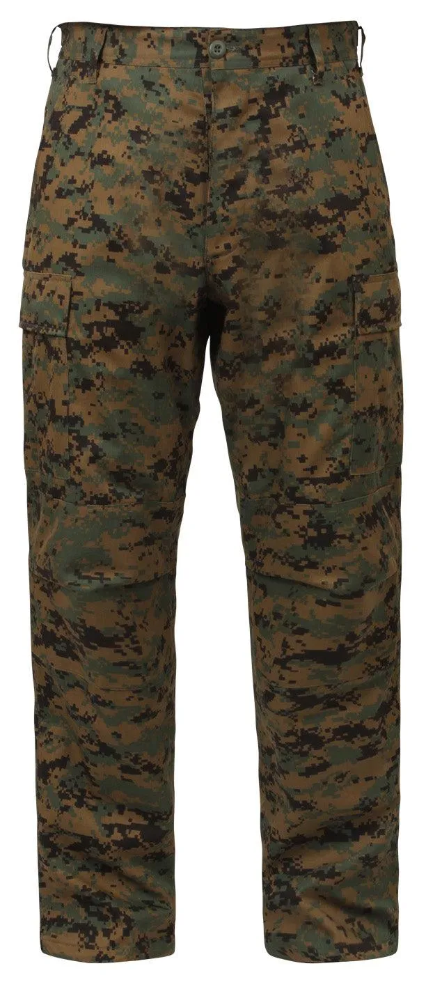 Digital Camo Tactical BDU Pants