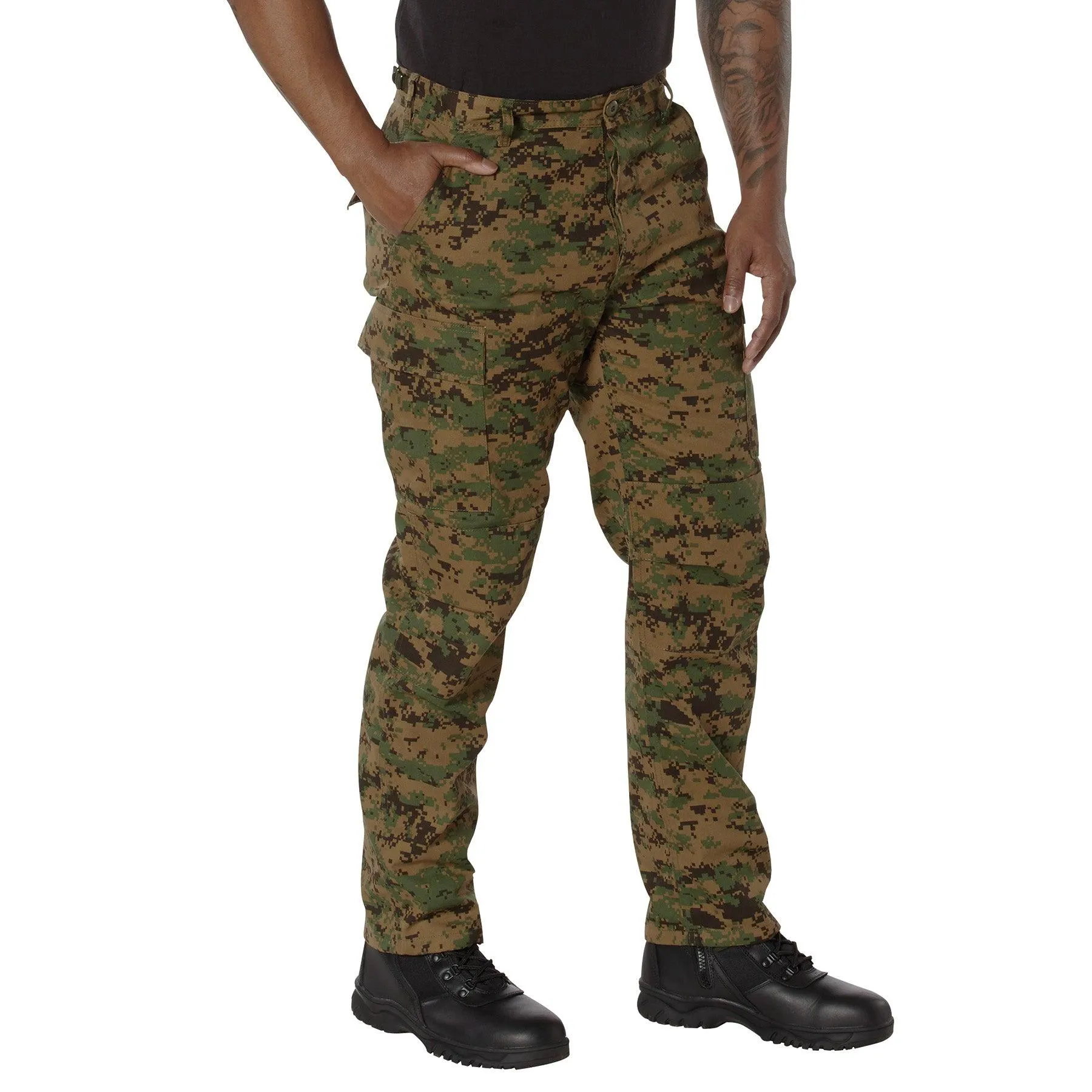 Digital Camo Tactical BDU Pants