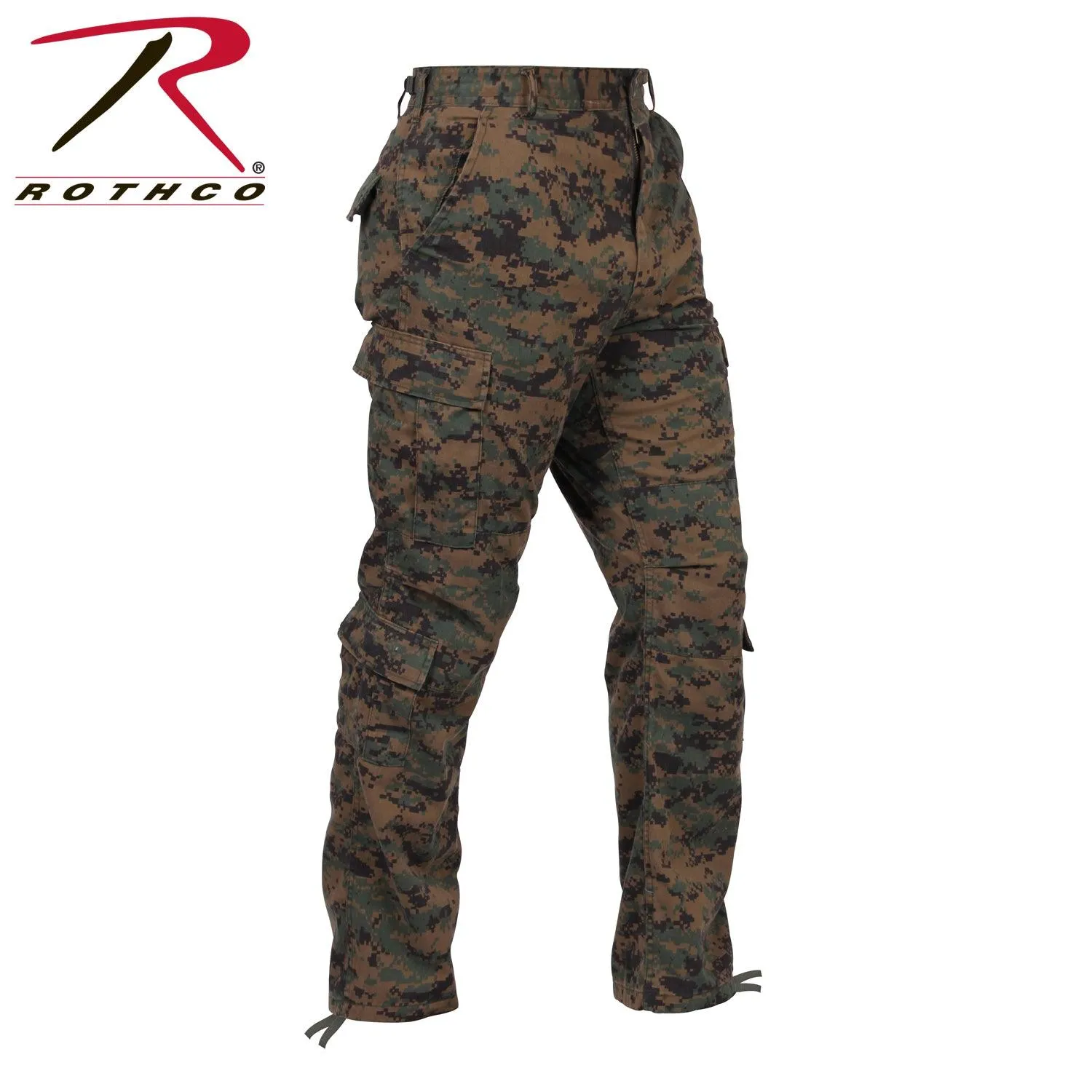 Digital Camo Tactical BDU Pants