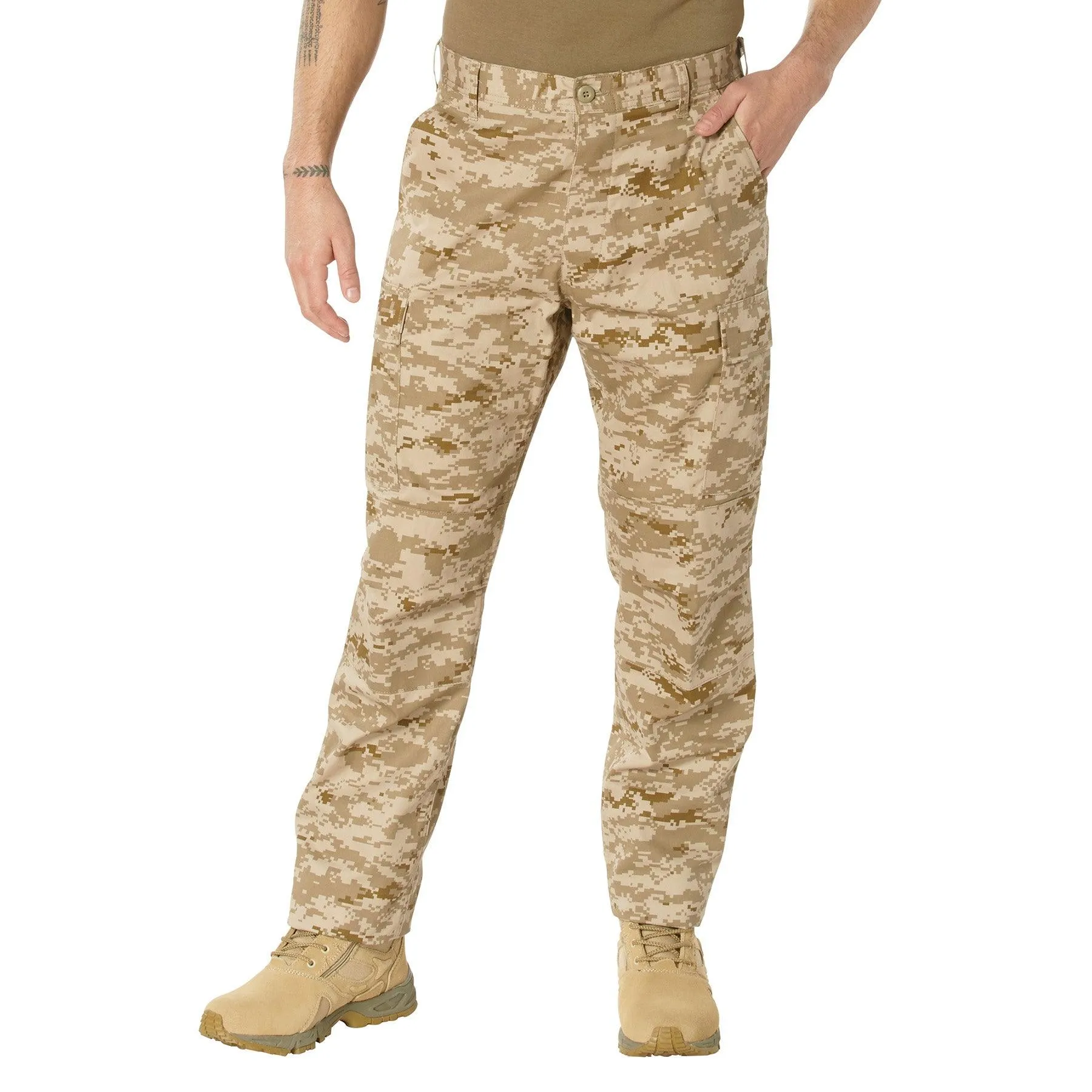 Digital Camo Tactical BDU Pants