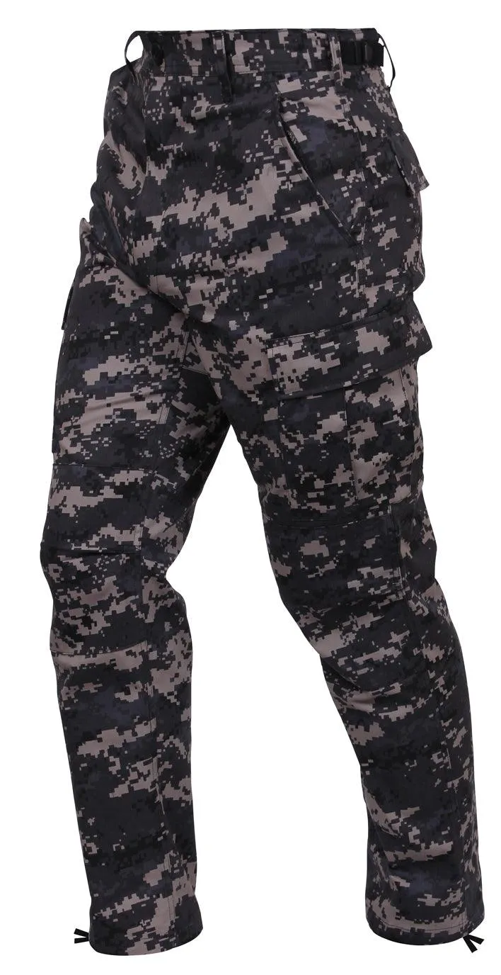 Digital Camo Tactical BDU Pants