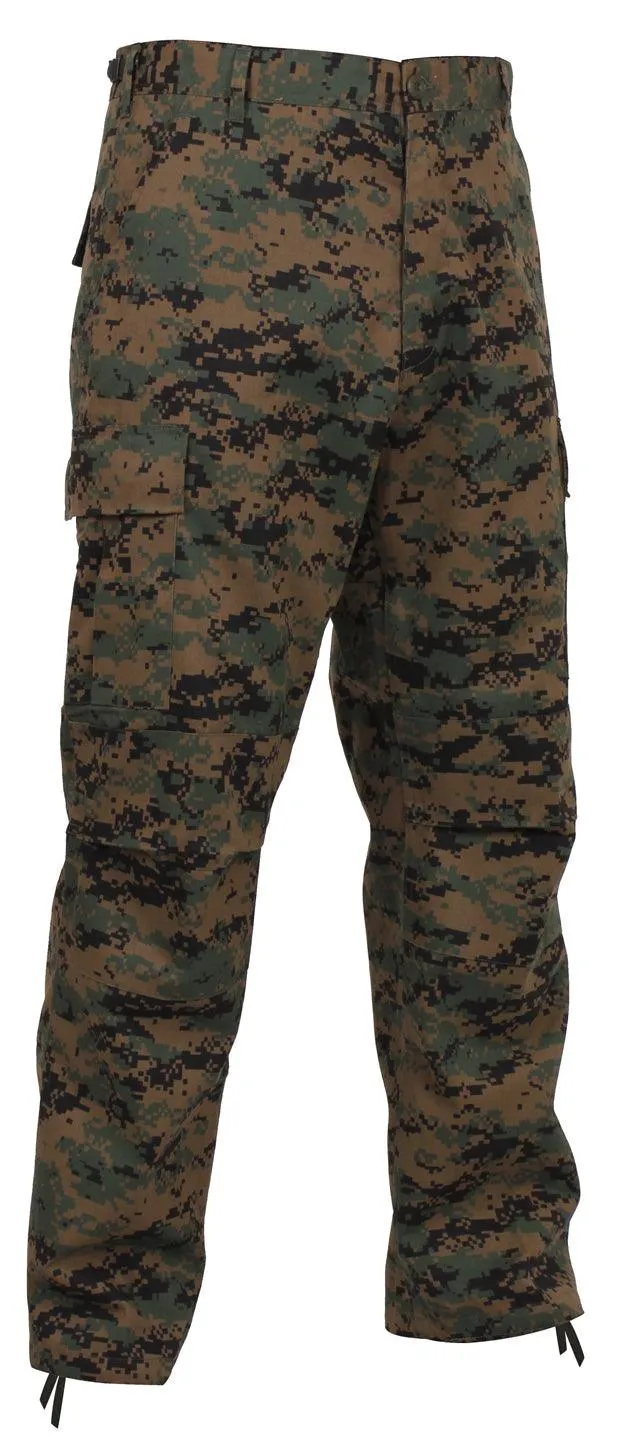 Digital Camo Tactical BDU Pants