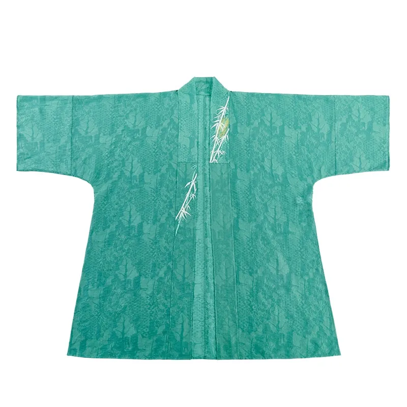 Distant Forest 尽林处 Modernized Song Dynasty Embroidered Bamboo Beizi & Baidiequn Set