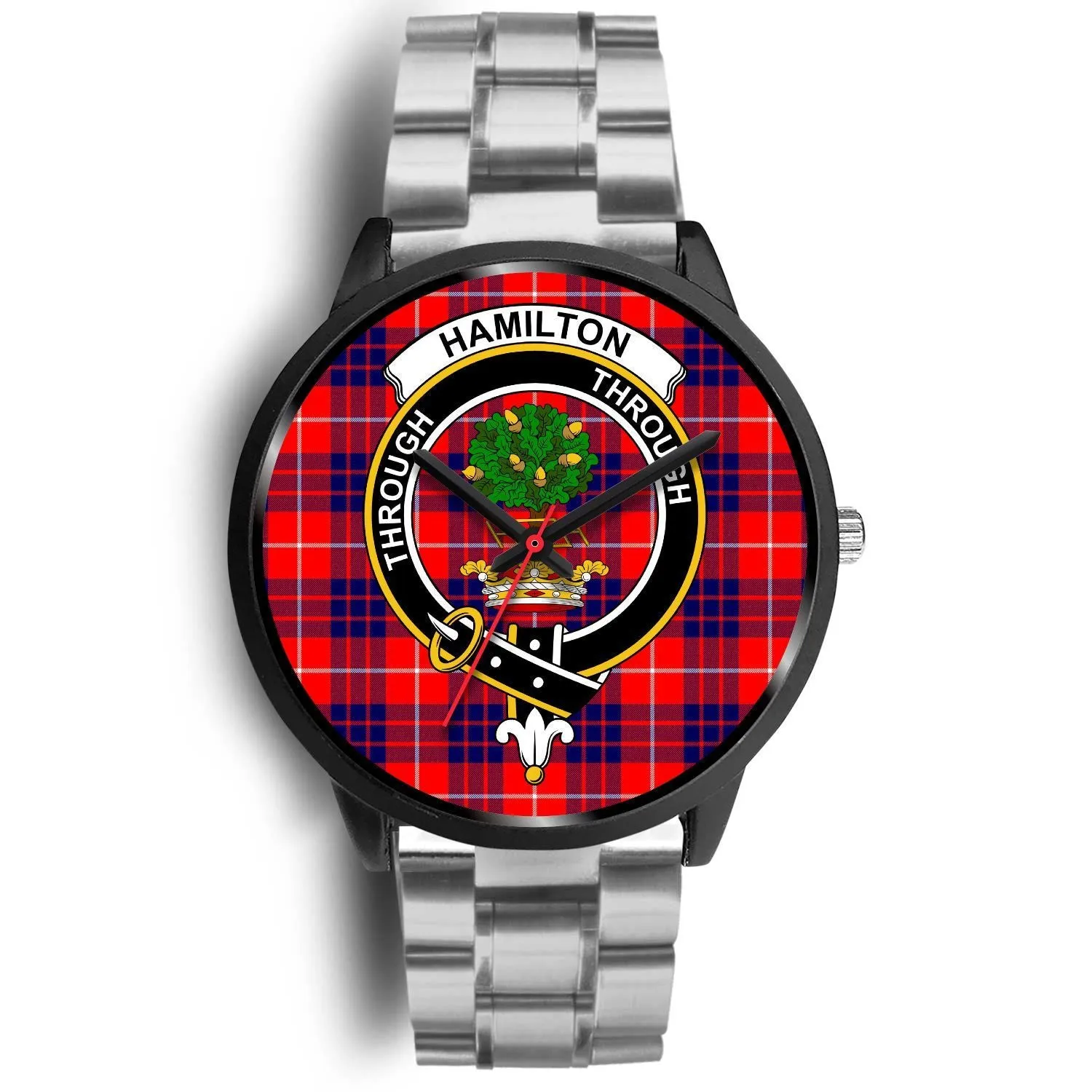 Hamilton Modern Clan Badge Tartan Black Watch