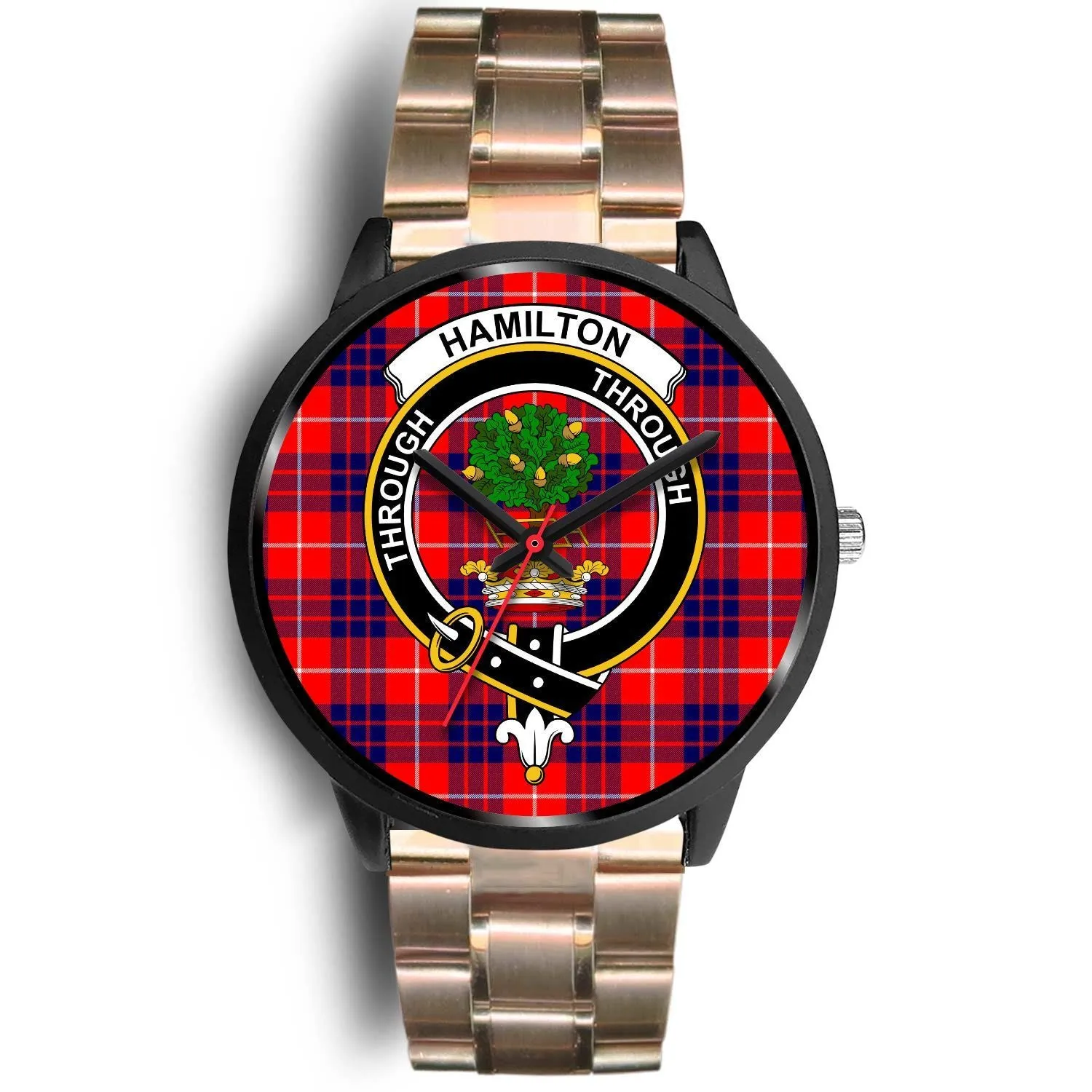 Hamilton Modern Clan Badge Tartan Black Watch