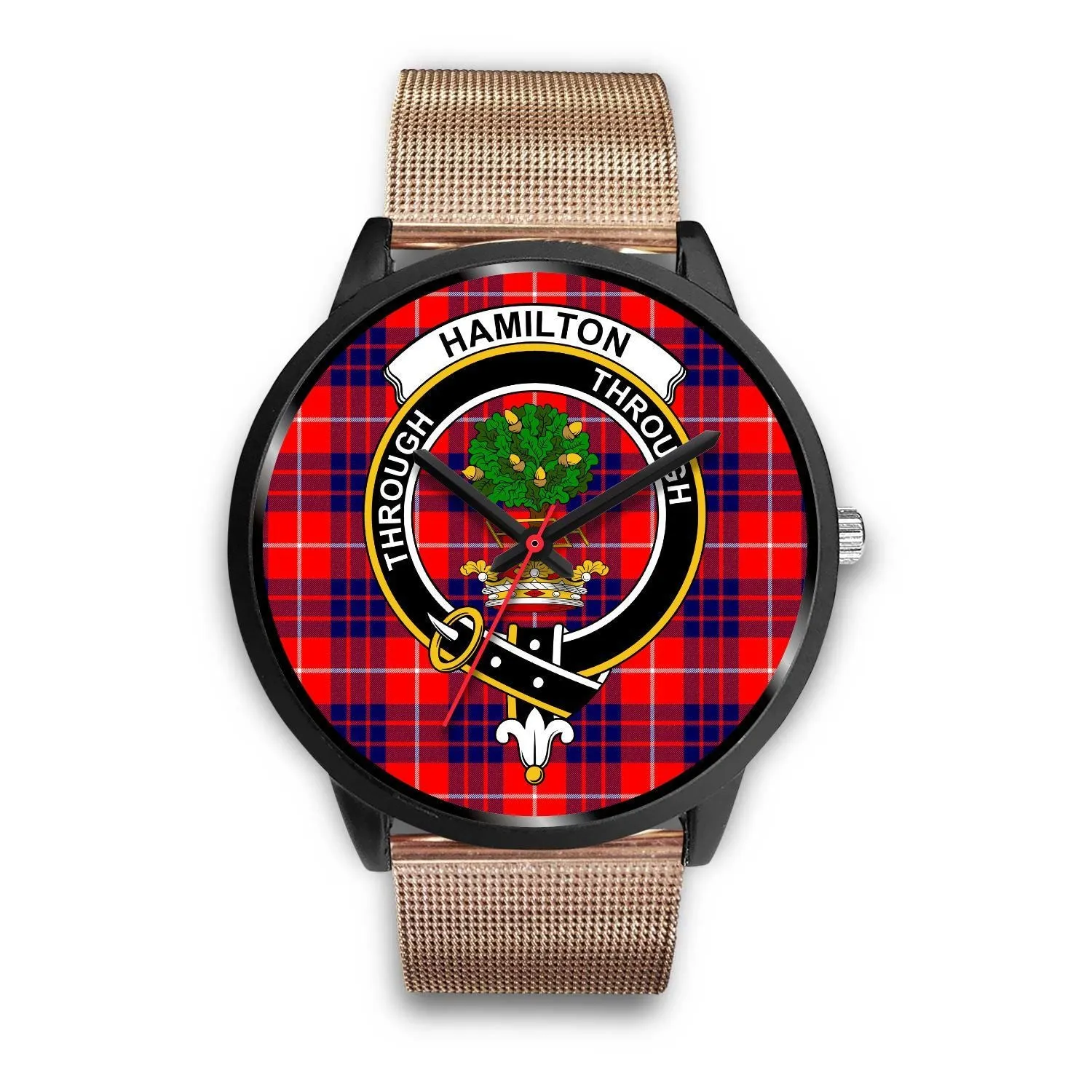 Hamilton Modern Clan Badge Tartan Black Watch