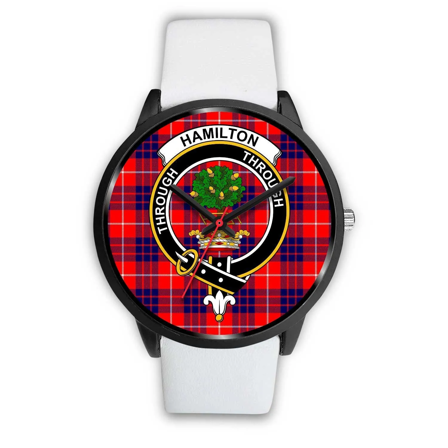 Hamilton Modern Clan Badge Tartan Black Watch