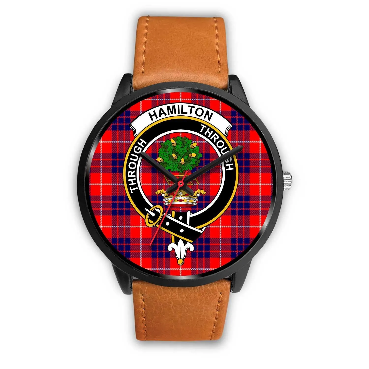 Hamilton Modern Clan Badge Tartan Black Watch