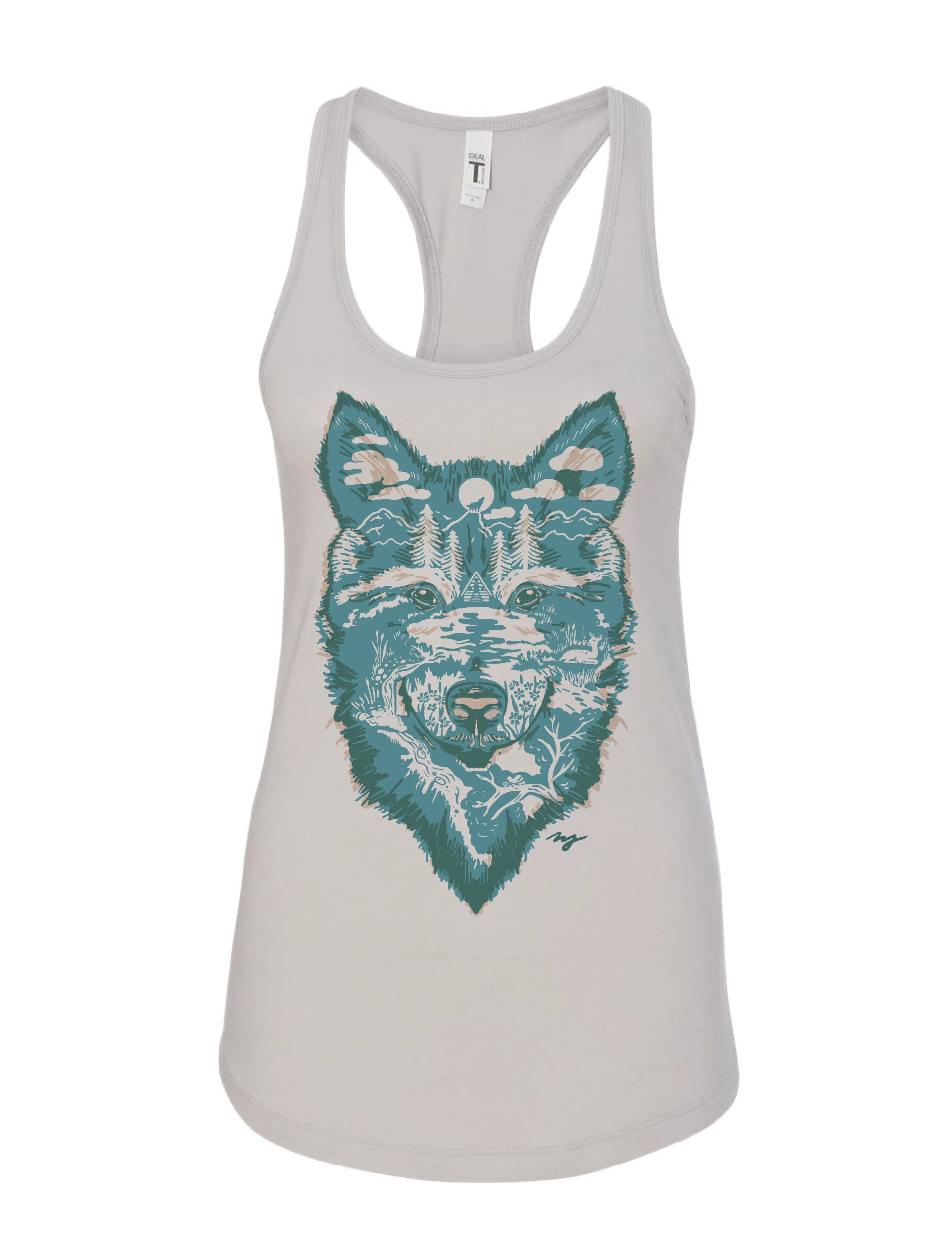 Howl · Racerback Tank