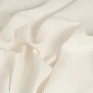 Ivory Honeycomb Polyester Fabric 1301