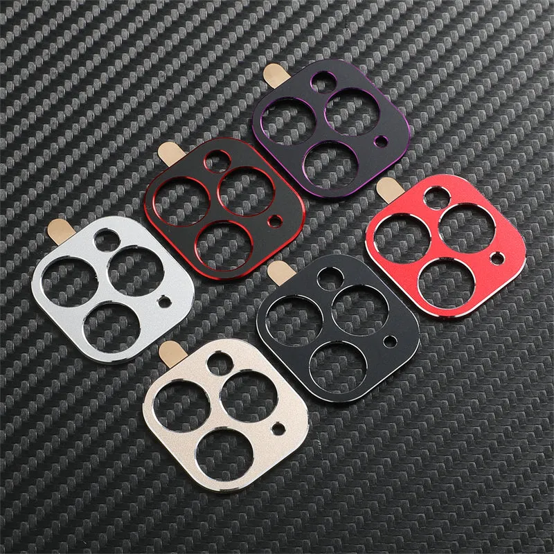 iy Bicolor Anti-Scratch Rear Camera Protector Metal Lens Guard Circle Cover