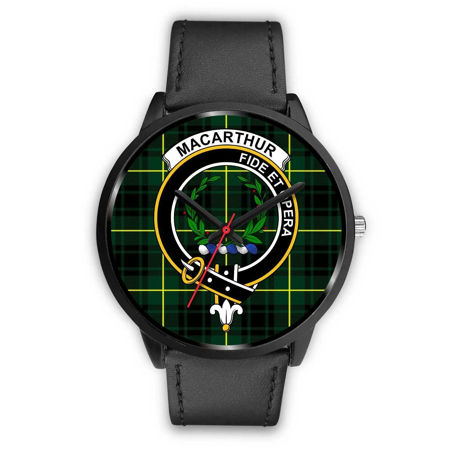 MacArthur Modern Clan Badge Tartan Black Watch