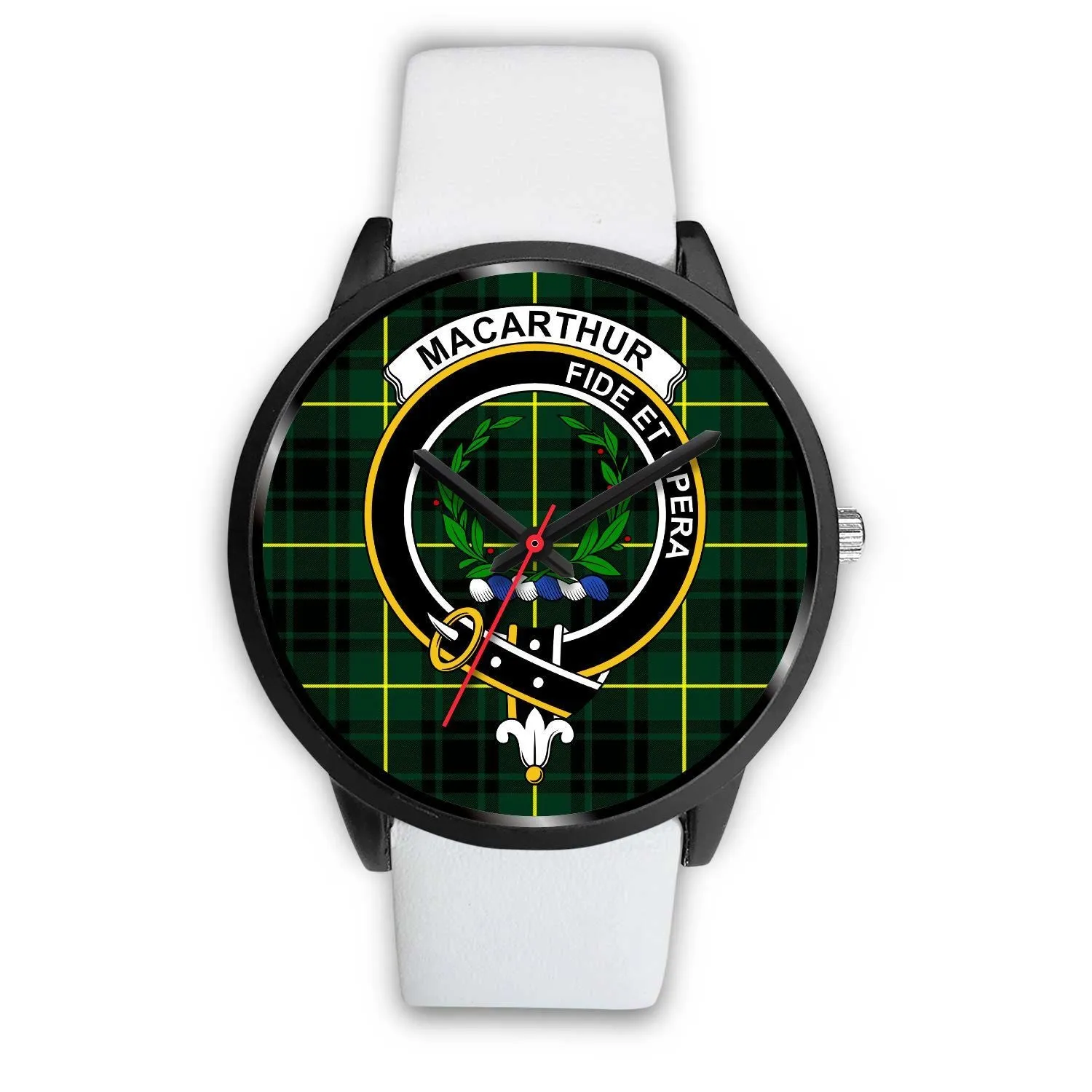 MacArthur Modern Clan Badge Tartan Black Watch