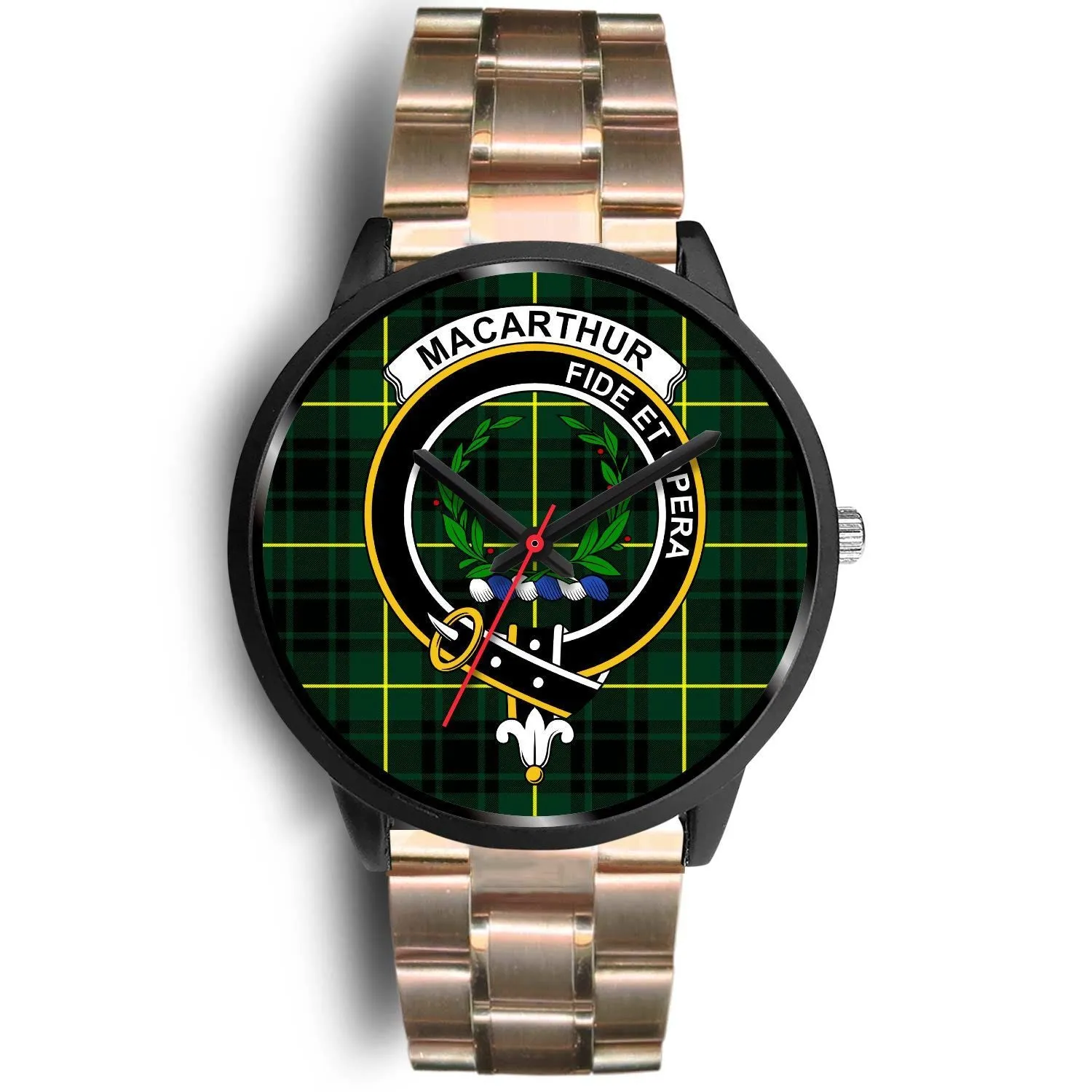 MacArthur Modern Clan Badge Tartan Black Watch