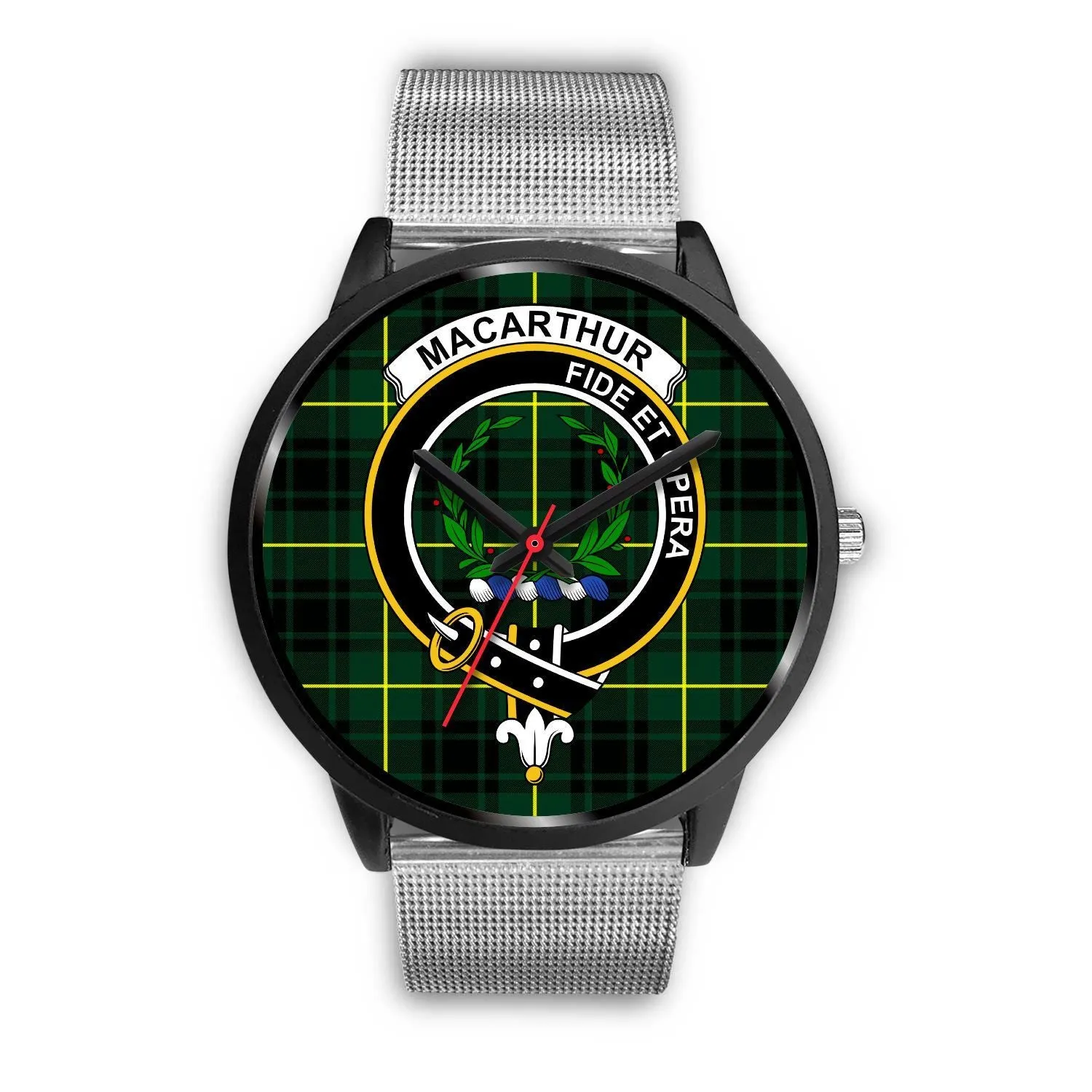 MacArthur Modern Clan Badge Tartan Black Watch