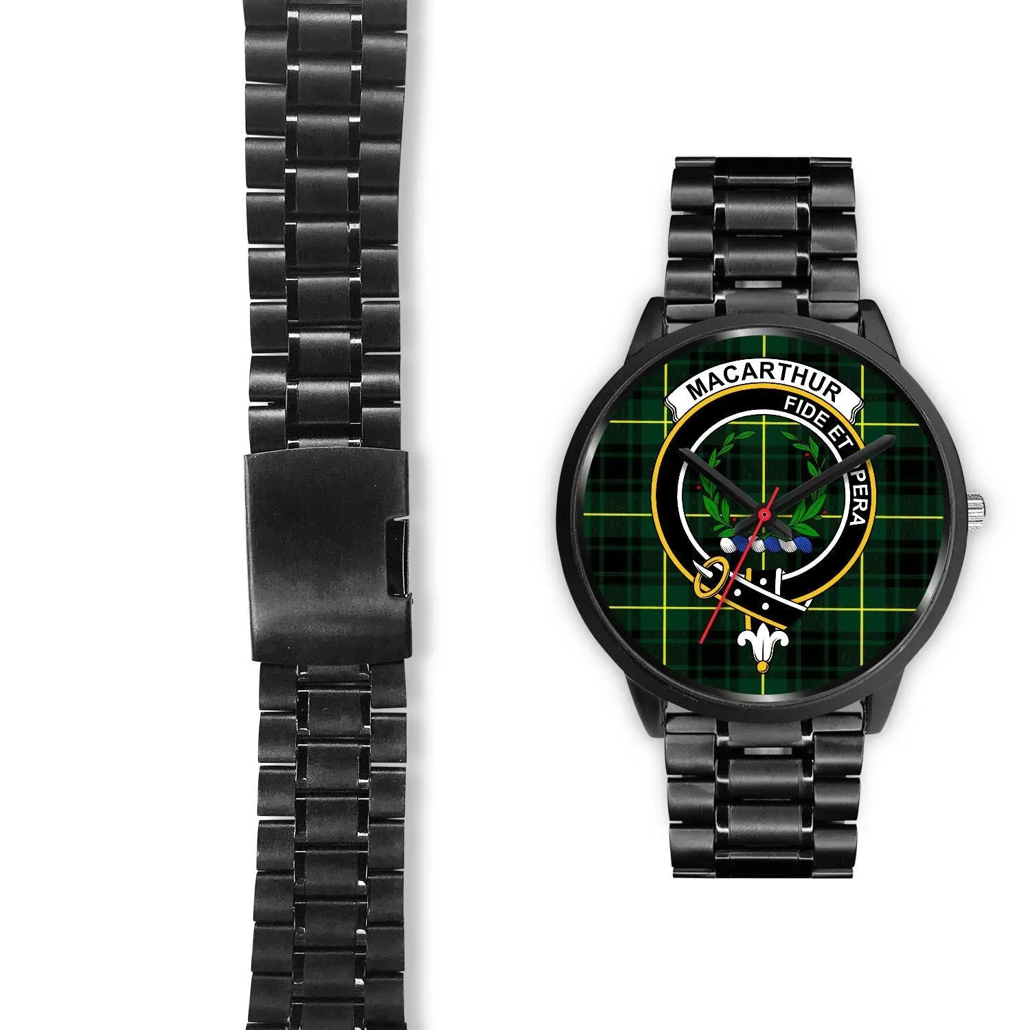 MacArthur Modern Clan Badge Tartan Black Watch