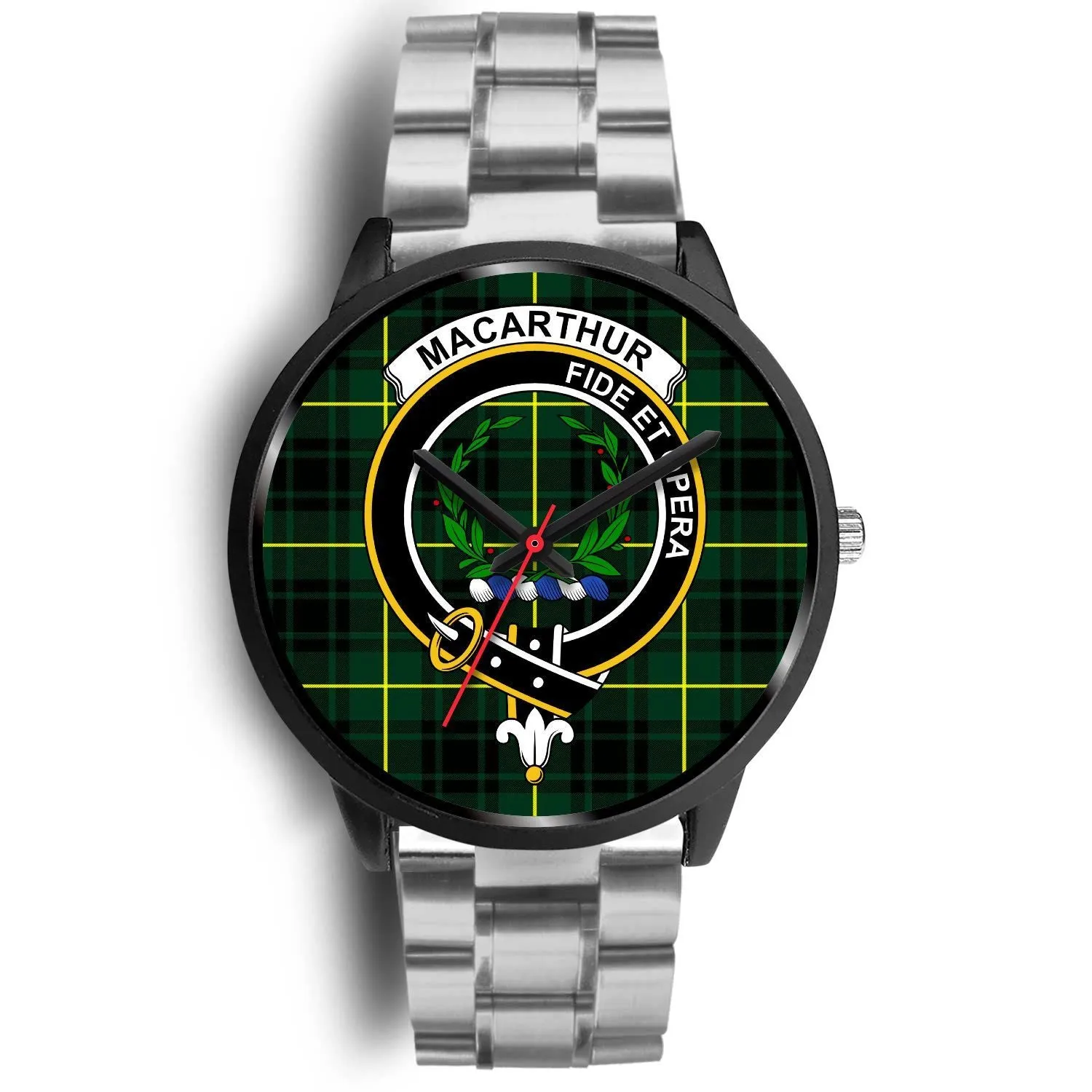 MacArthur Modern Clan Badge Tartan Black Watch