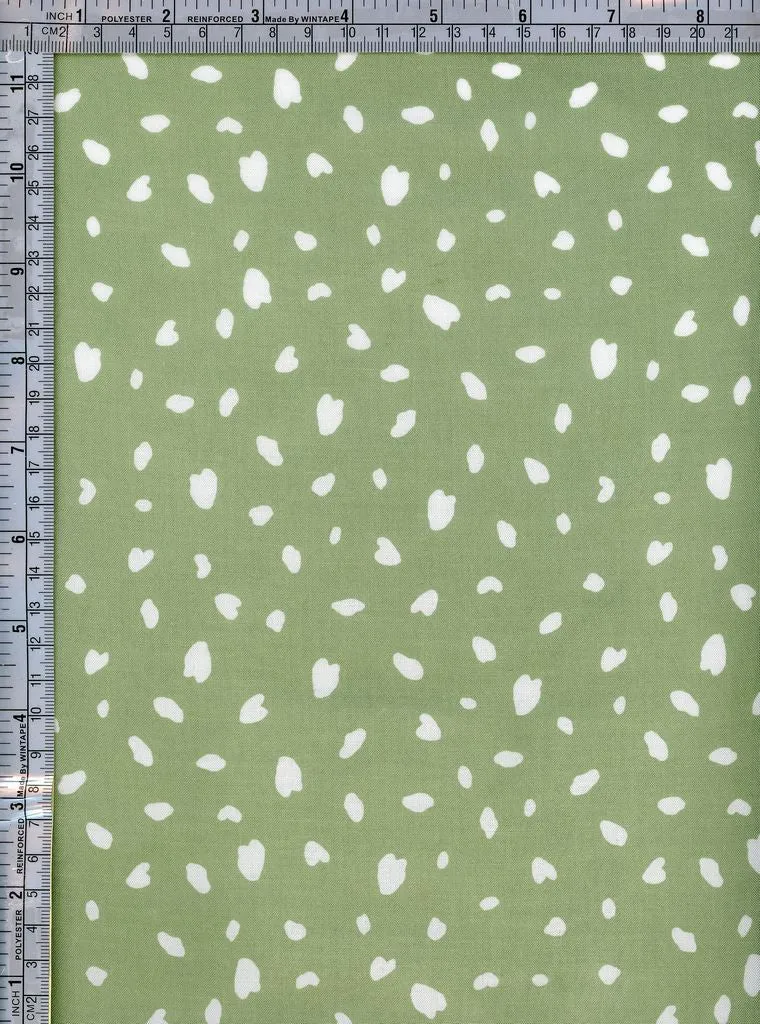 NONE NONE DOT PRINTED ON RAYON CHALLIS [NFA220402-011]