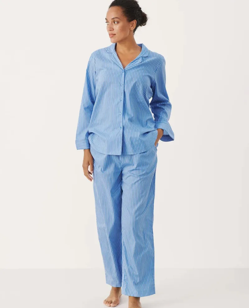 Part Two Thelma Pyjama Riviera Stripe Set