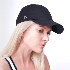 Silk-lined Essential Baseball Cap - Midnight Black - Unisex