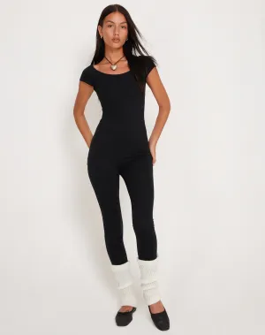 Sovana Unitard in Black