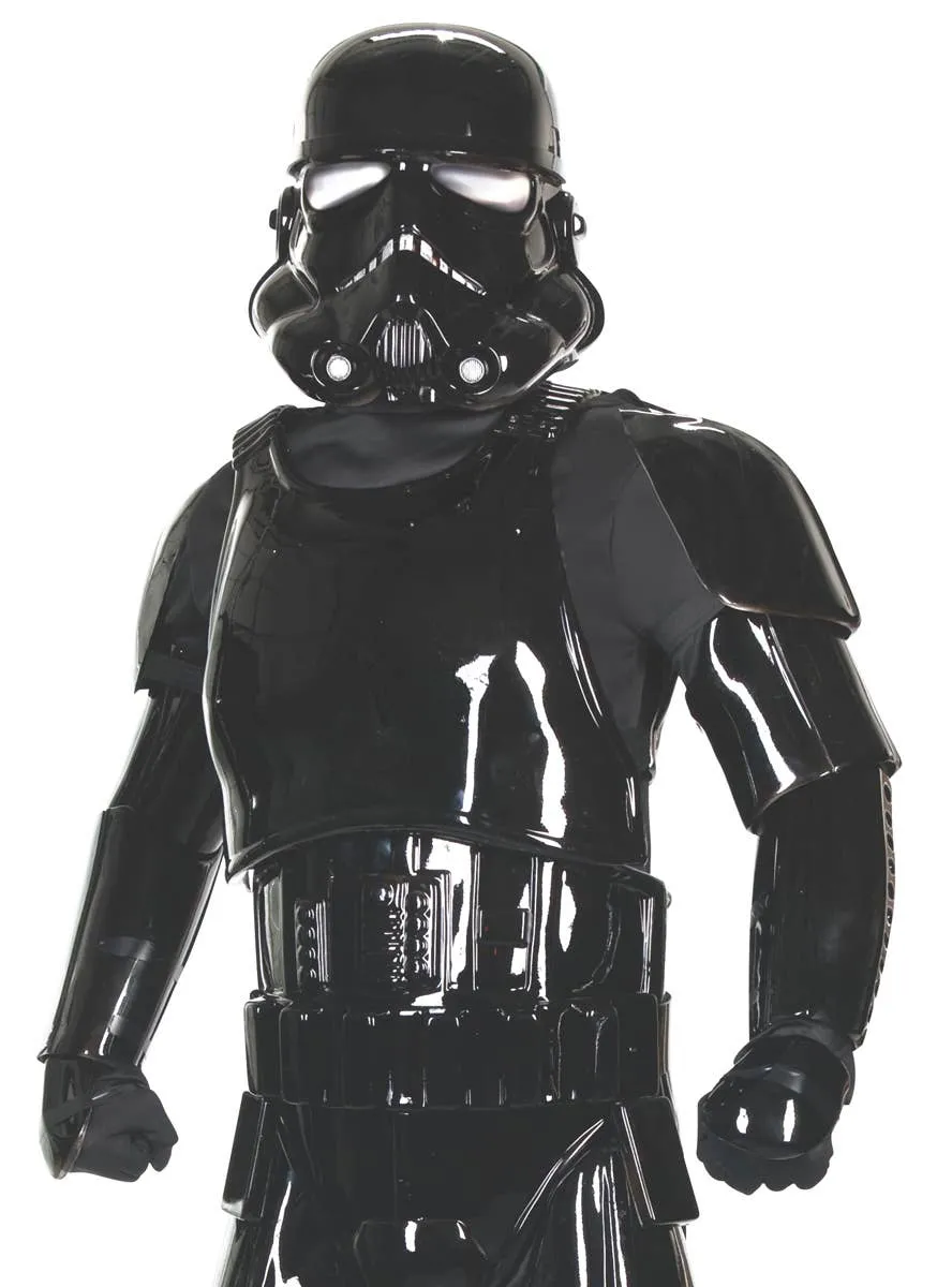 Supreme Edition Mens Black Shadow Trooper Stormtrooper Costume