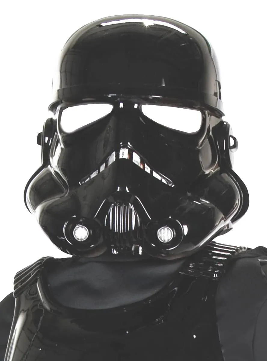 Supreme Edition Mens Black Shadow Trooper Stormtrooper Costume