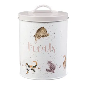 Wrendale Cat Treats Storage Tin